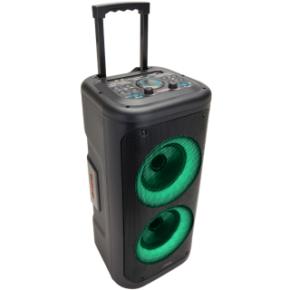 AIWA KBTUS-450 PARTYHÖGTALARE MED MIKROFON hos Poradio.se