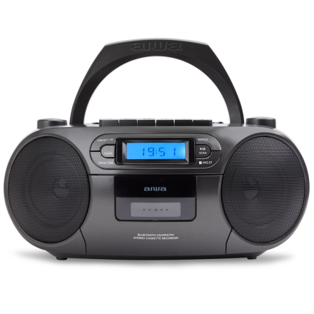 KASSETTRADIO CD/FM/KASSETT/USB/BT