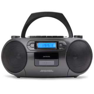 AIWA KASSETTRADIO CD/FM/KASSETT/USB/BT hos Poradio.se