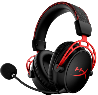 Hyperx CLOUD ALPHA TRÅDLÖS GAMINGHEADSET SVART/RÖD hos Poradio.se