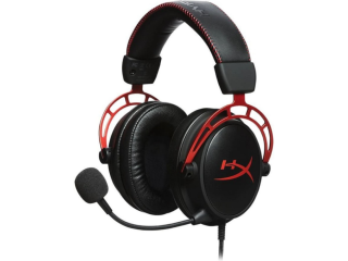Hyperx CLOUD ALPHA GAMING HEADSET SVART/RÖD hos Poradio.se