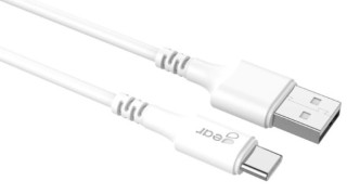 Gear LADDKABEL USB-A - USB-C 2M VIT hos Poradio.se