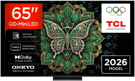65C6K PRO 65" 4K QD-MINILED GOOGLE TV
