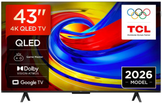 TCL 43P7L 43" 4K QLED GOOGLE TV hos Poradio.se