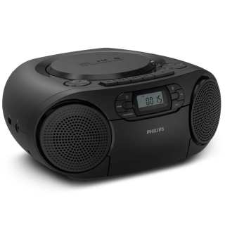 Philips TAZ2200 BOOMBOX KASSETT/BT/CD/FM-RADIO hos Poradio.se