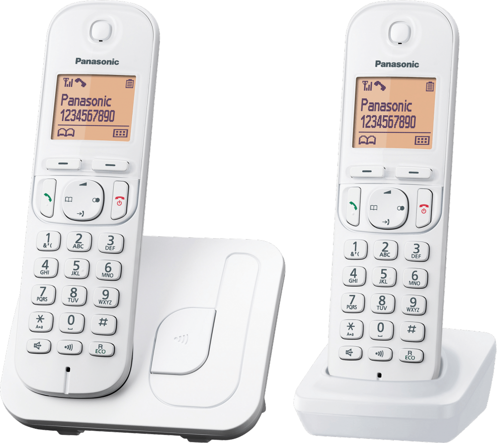 Panasonic TRÅDLÖSTELEFON KXTGC212 DUO WHITE P.O.Radio TV