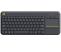 Logitech WIRELESS KEYBOARD K400 PLUS BLACK