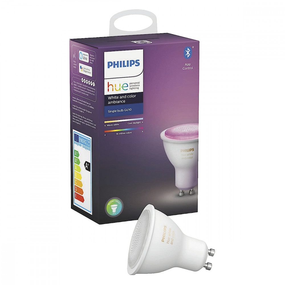 Philips hue spotlight gu10 clearance
