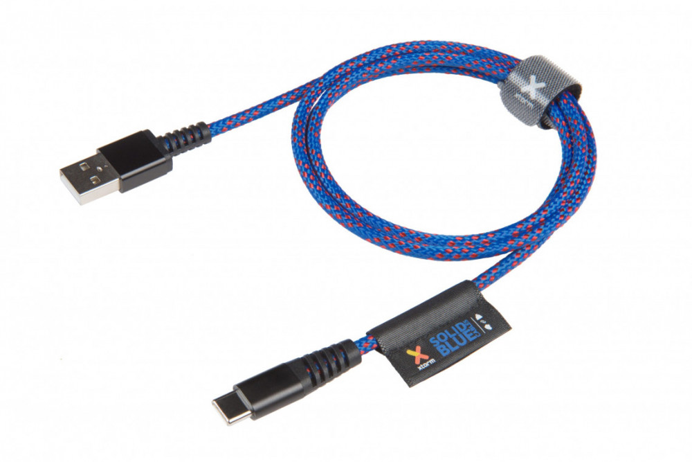 Xtorm CS030 SOLID BLUE USB-C CABLE (1M)