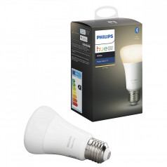 Philips HUE WHITE LED E27 9W A60 1-PACK hos Poradio.se