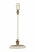 Aneta AGNES BORDSLAMPA VIT/SILVER