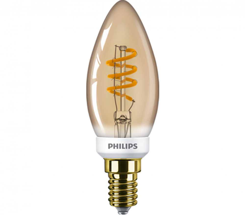 Philips LED CLASSIC DIMBAR B35 15W E14 GOLD