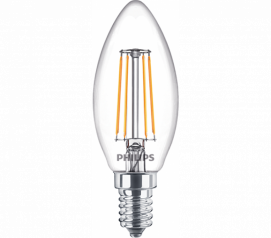 Philips LED KRON B35 40W E14 WW hos Poradio.se