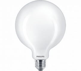 Philips LED GLOB G120 60W E27 WW hos Poradio.se