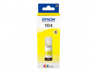 Epson T104 ECOTANK YELLOW INK BOTTLE hos Poradio.se