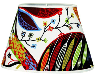 PR Home PR HOME OVAL MÖNSTRAD LAMPSKÄRM 25CM FRANK ROST hos Poradio.se