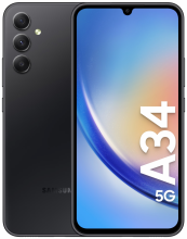 GALAXY A34 5G 128GB SVART