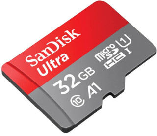 Sandisk MINNESKORT MICROSDHC 32GB hos Poradio.se