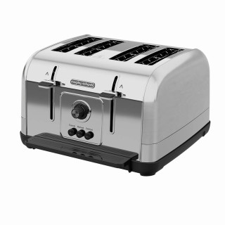 MORPHY RICHARDS BRÖDROST 4 SKIVOR STÅL hos Poradio.se