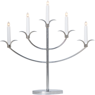 Star Trading TILPI LJUSSTAKE 5-ARM KROM hos Poradio.se