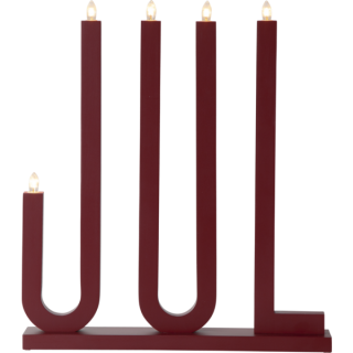 Star Trading JUL LJUSSTAKE 5L RÖD hos Poradio.se