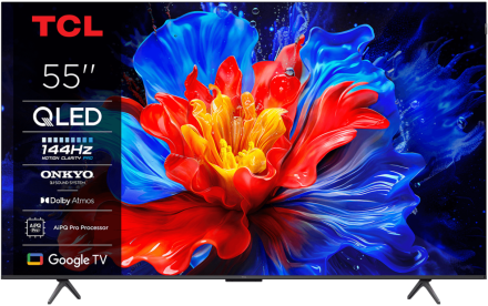 55P8K 55" 4K Q-LED GOOGLE TV
