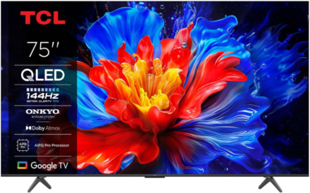 75P8K 75" 4K Q-LED GOOGLE TV
